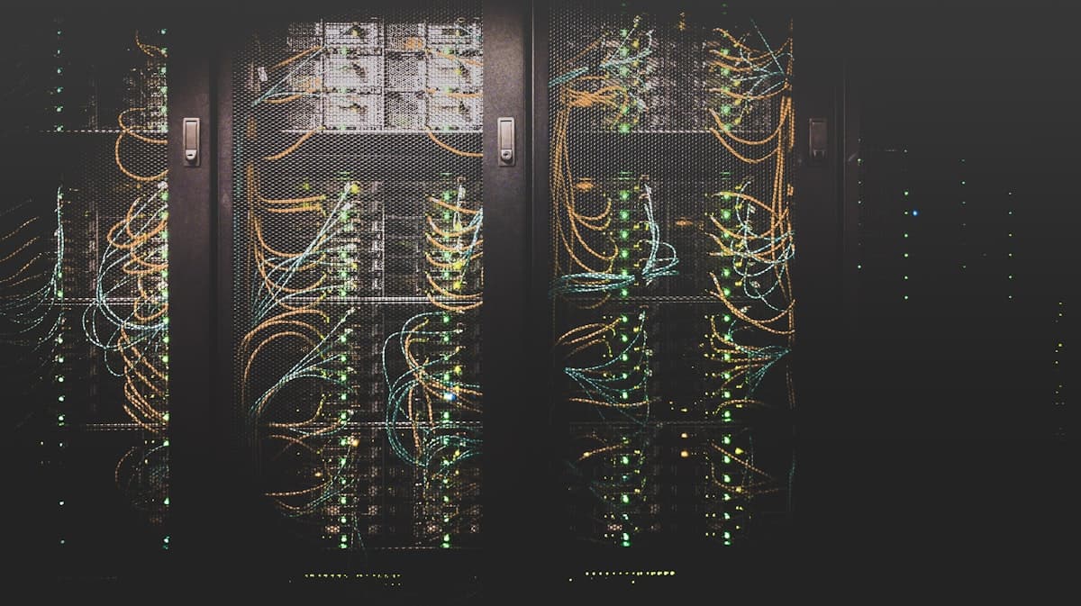 Desktop computer running Hermes AI agent
